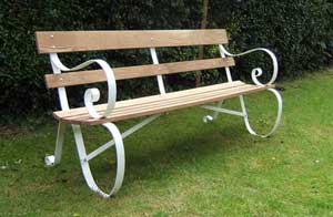 James Charnley Preston joiner - garden benchd