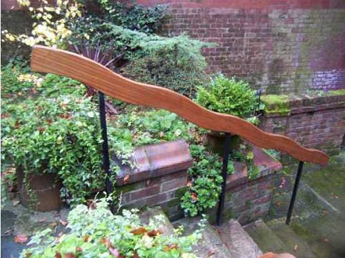 James Charnley Preston joiner - external handrail